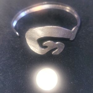 Handmade Stainless Steel Bangle, Made From Vintage Flatware!